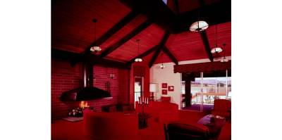 CLUBHOUSE LOUNGE AND FIREPLACE